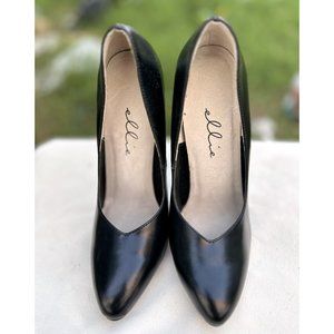 ELLIE Shoes High Heel 7in Stiletto Fetish Pump 8260 Black Size 13.